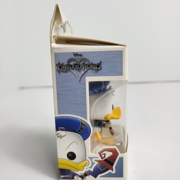 Funko Pocket Pop Keychain Disney Kingdom Hearts Donald Duck Key Ring New - Picture 6 of 16